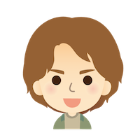 男性 顔 イラスト 茶髪