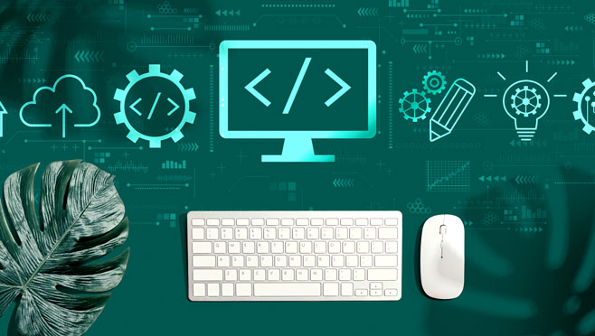 イラスト プログラミング パソコン