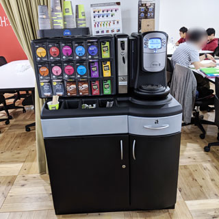 テックキャンプ コーヒーマシン