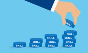 男性 コイン 手 SKILL