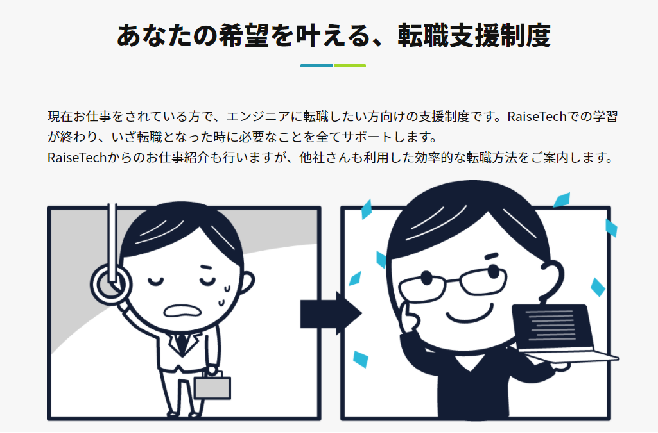 Raisetech転職支援