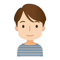 若い男性 顔アイコン