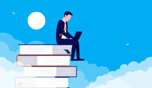 パソコン 男性 月 夜 書籍