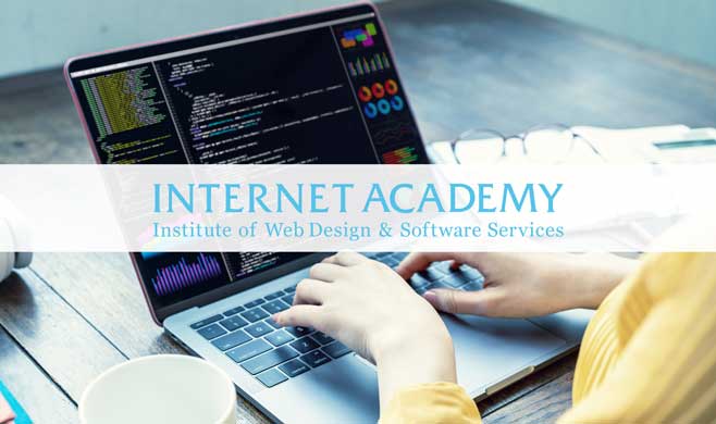 インターネットアカデミー ヘッダー パソコン 女性