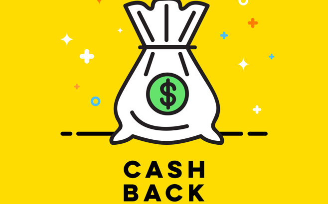 キャッシュバック イラスト お金